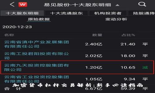 加密货币杠杆交易解析：新手必读指南